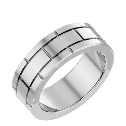 Angelica Mens Wedding Band