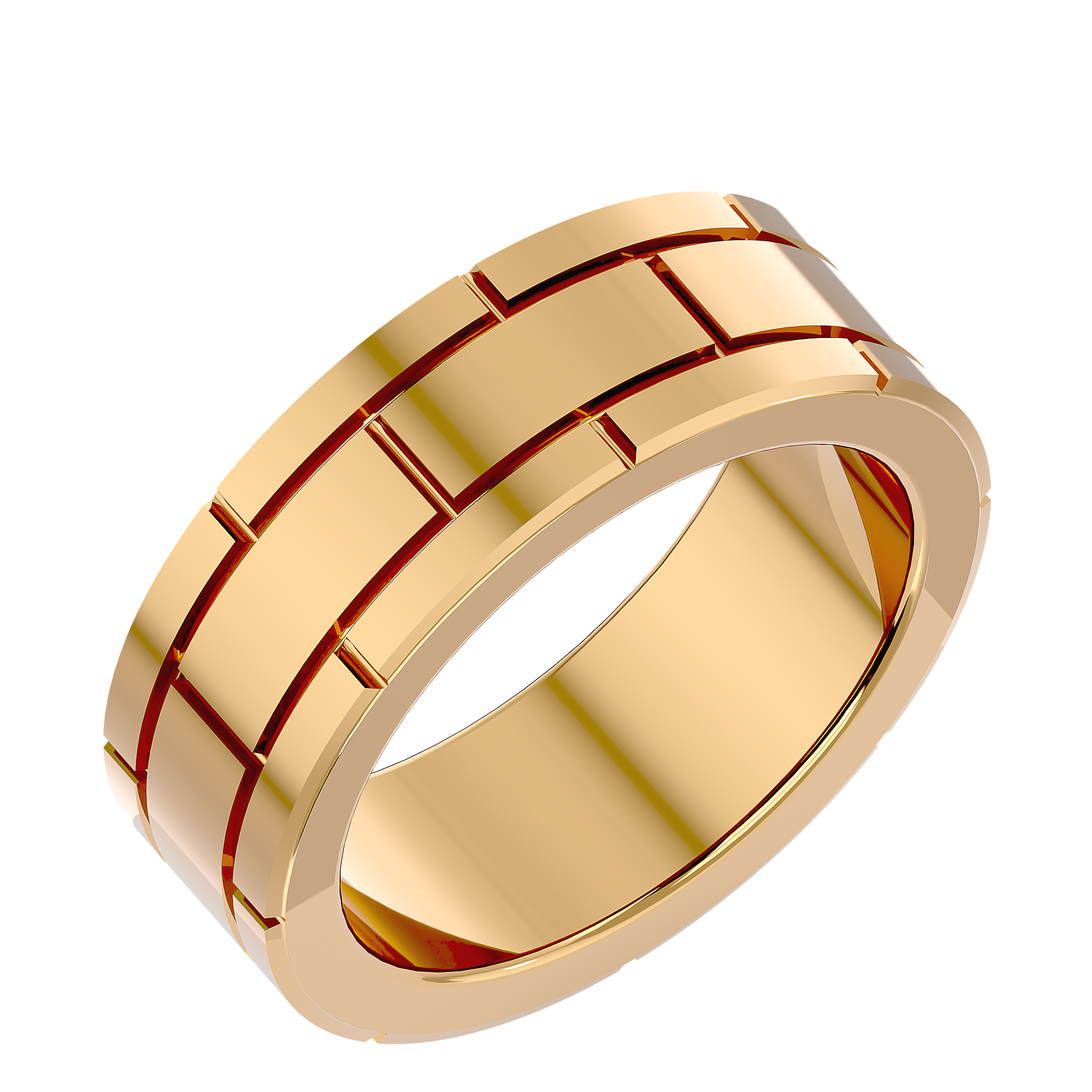 Angelica Mens Wedding Band