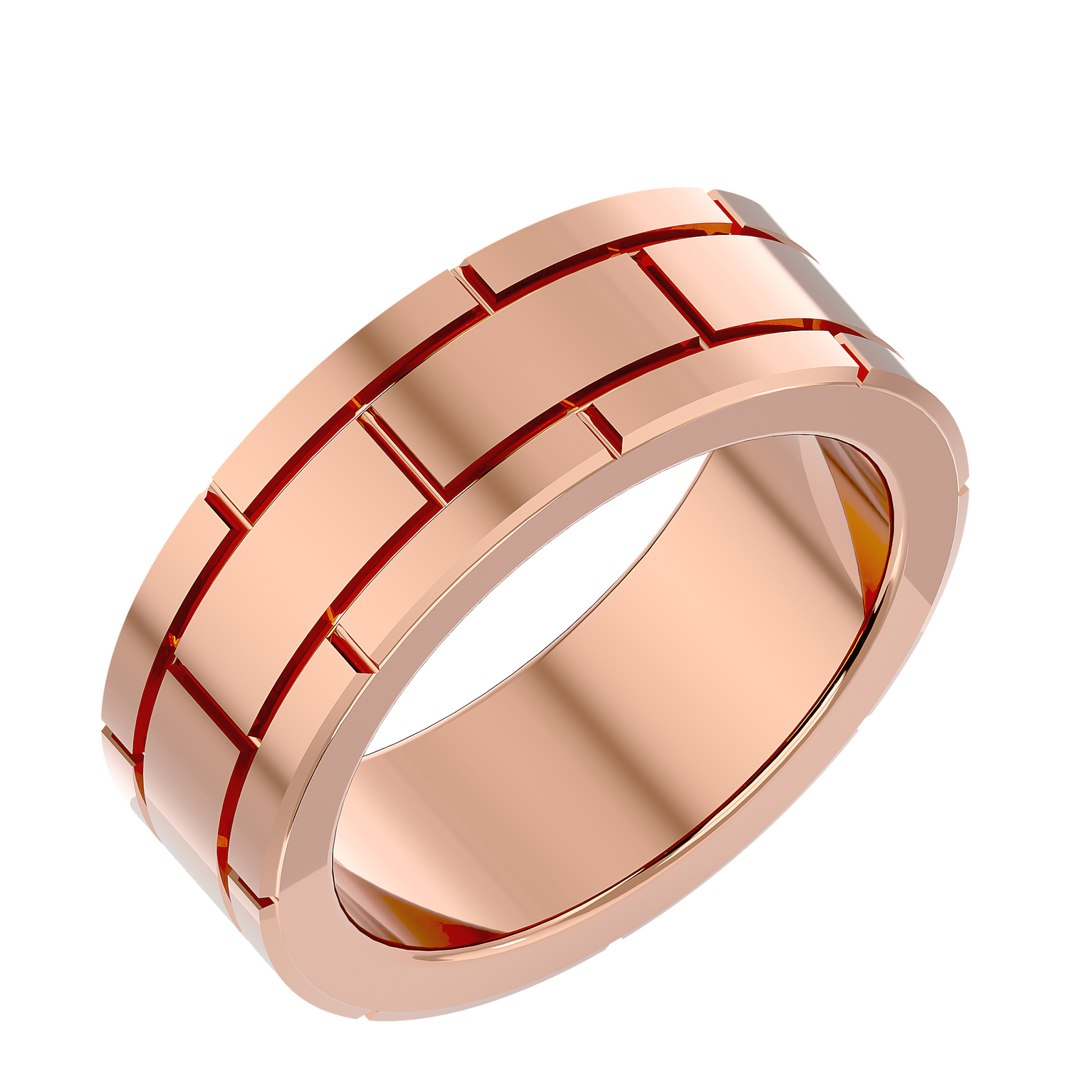 Angelica Mens Wedding Band