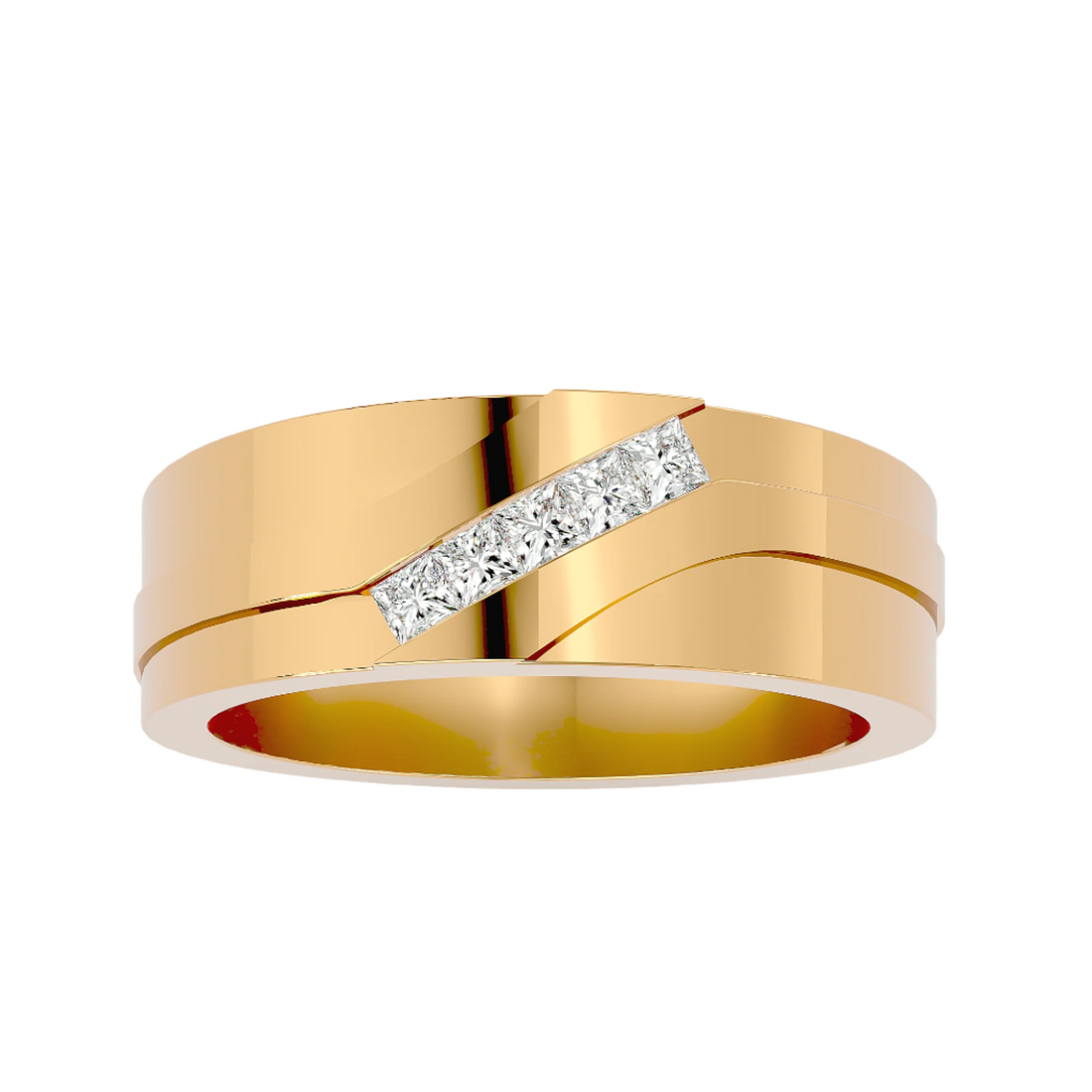 Aurelia Mens Studded Ring