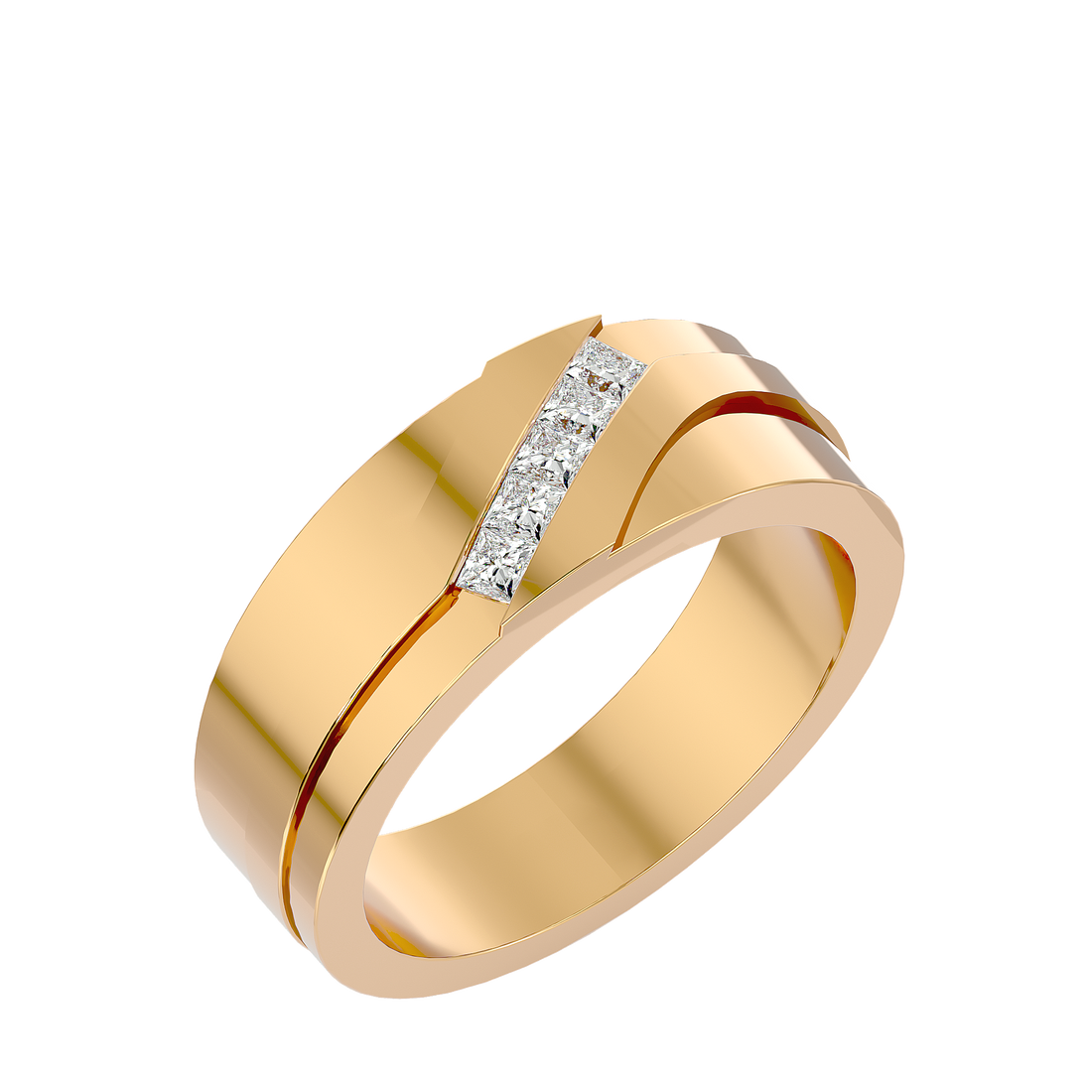 Aurelia Mens Studded Ring