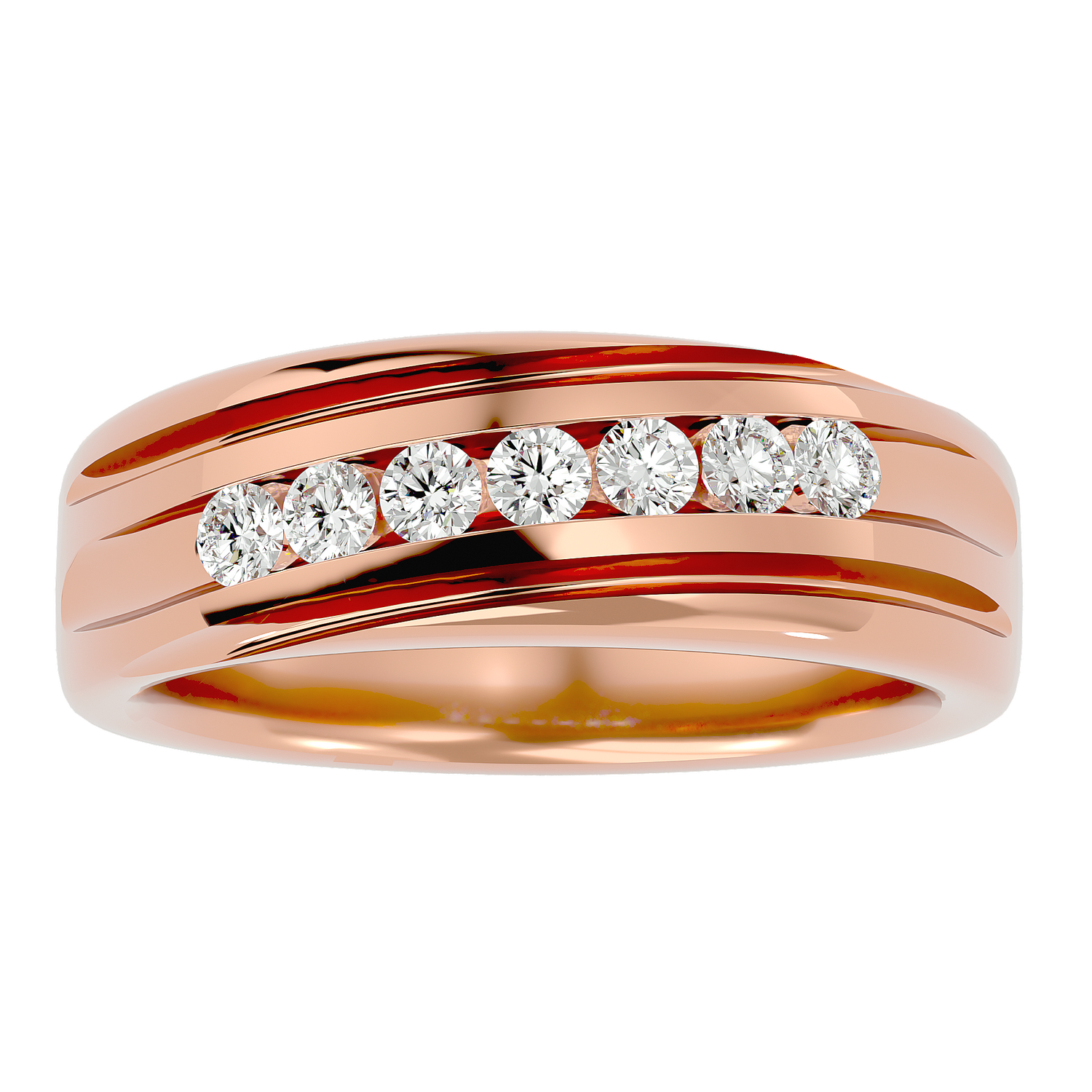 Bernice Mens Studded Ring