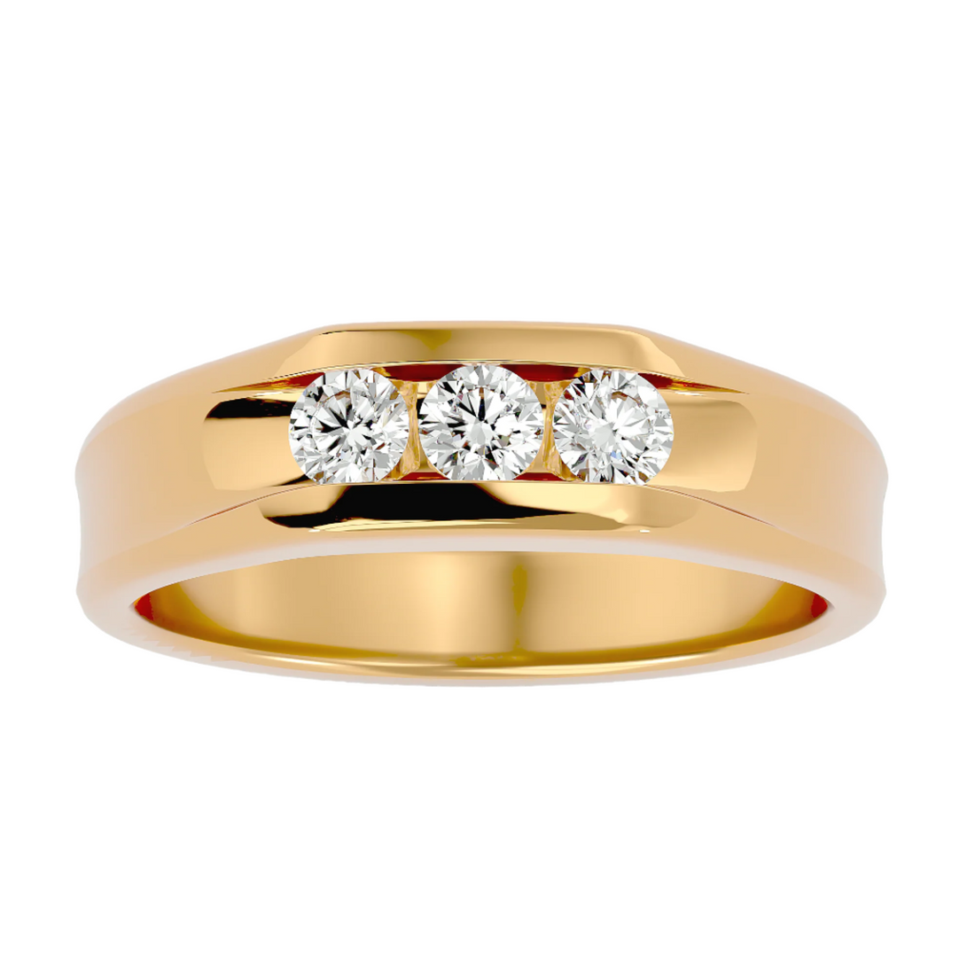 Bethany Mens Studded Ring