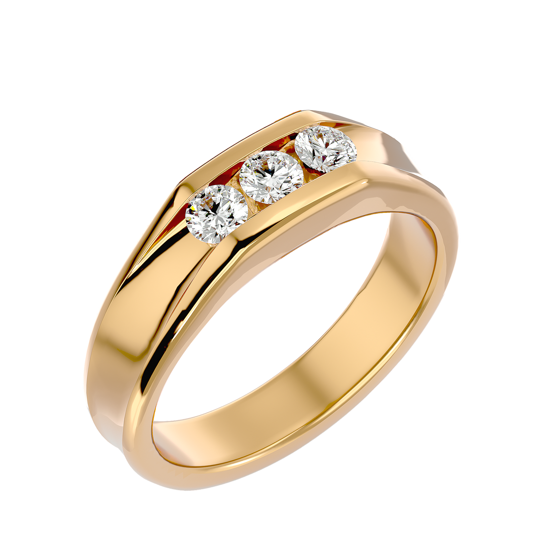 Bethany Mens Studded Ring