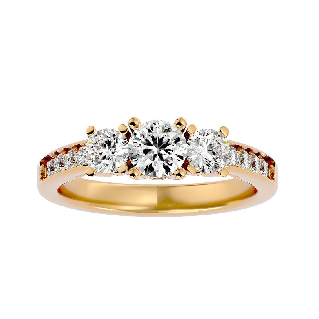 Ruth Three Stone Ring