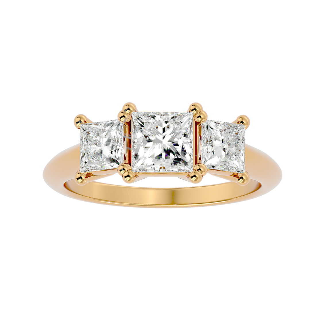 Astra Three Stone Ring