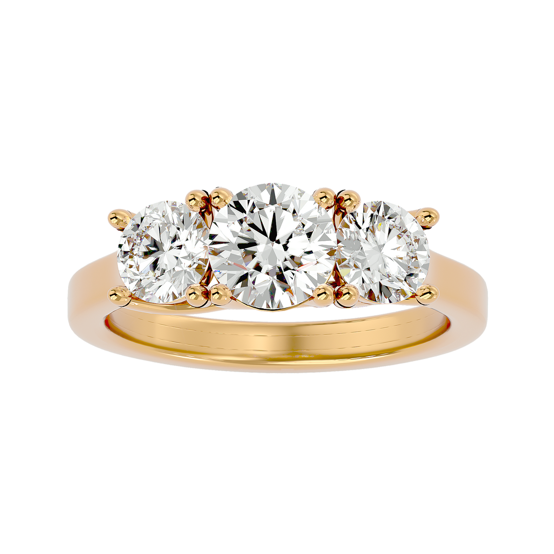 Adya Three Stone Ring