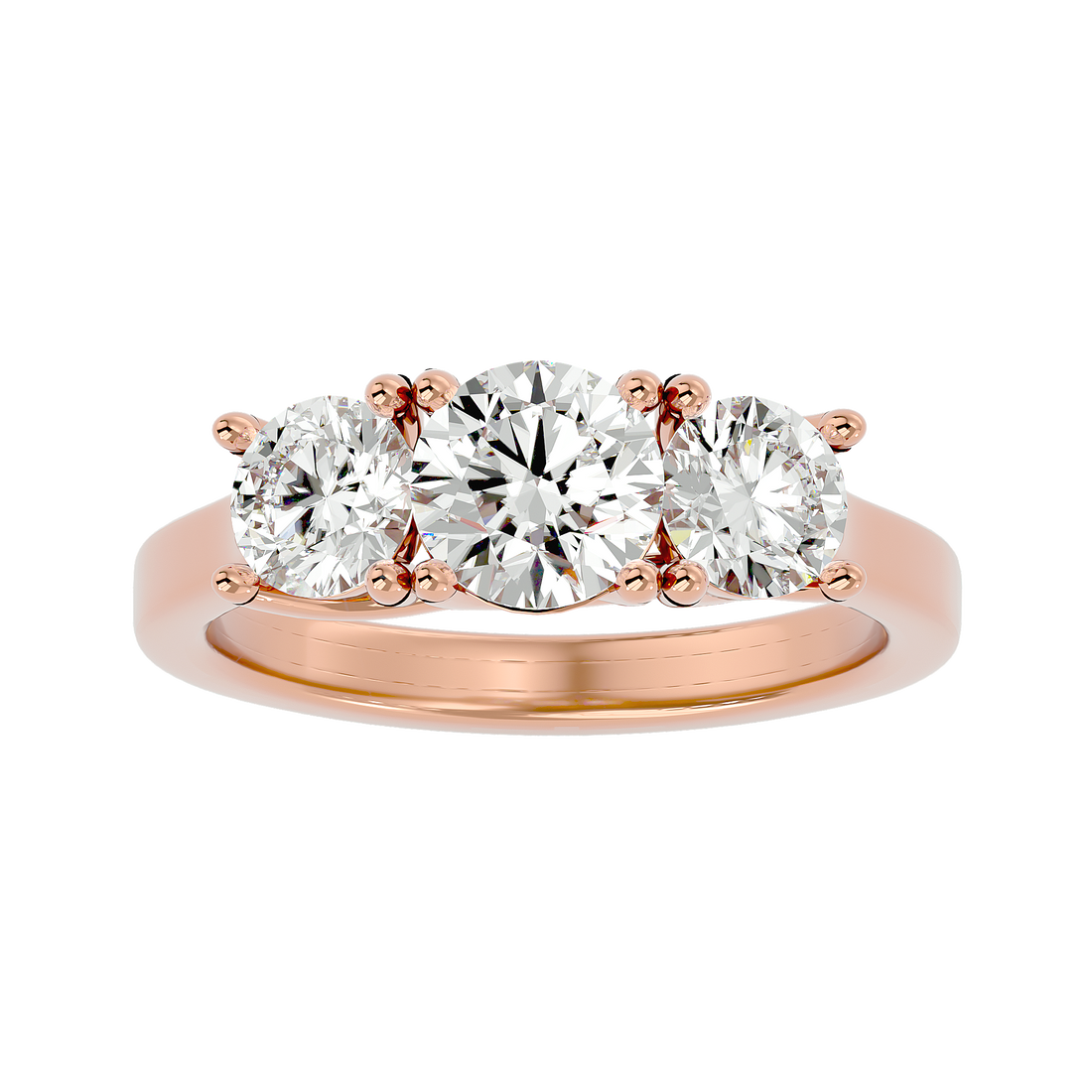 Adya Three Stone Ring