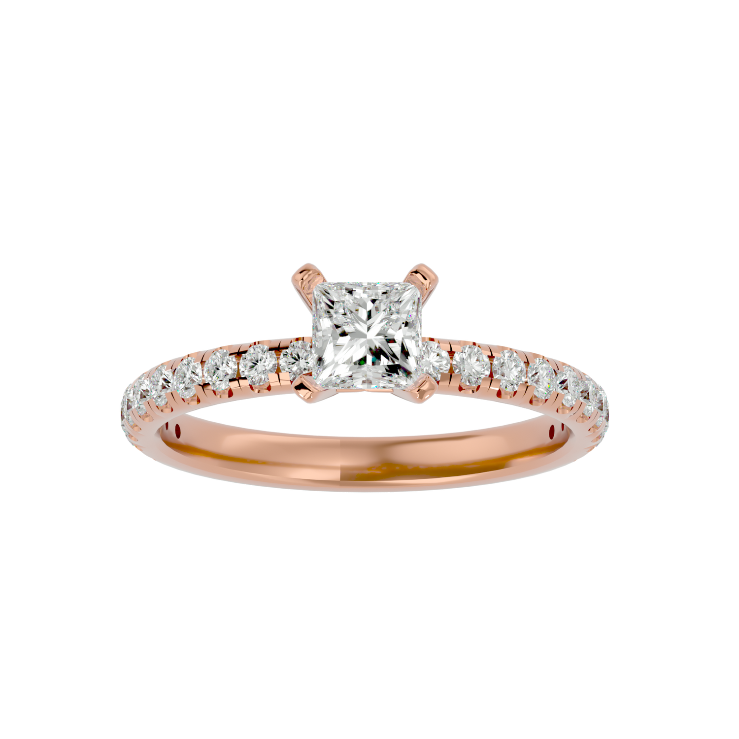 Poppy Solitaire Ring