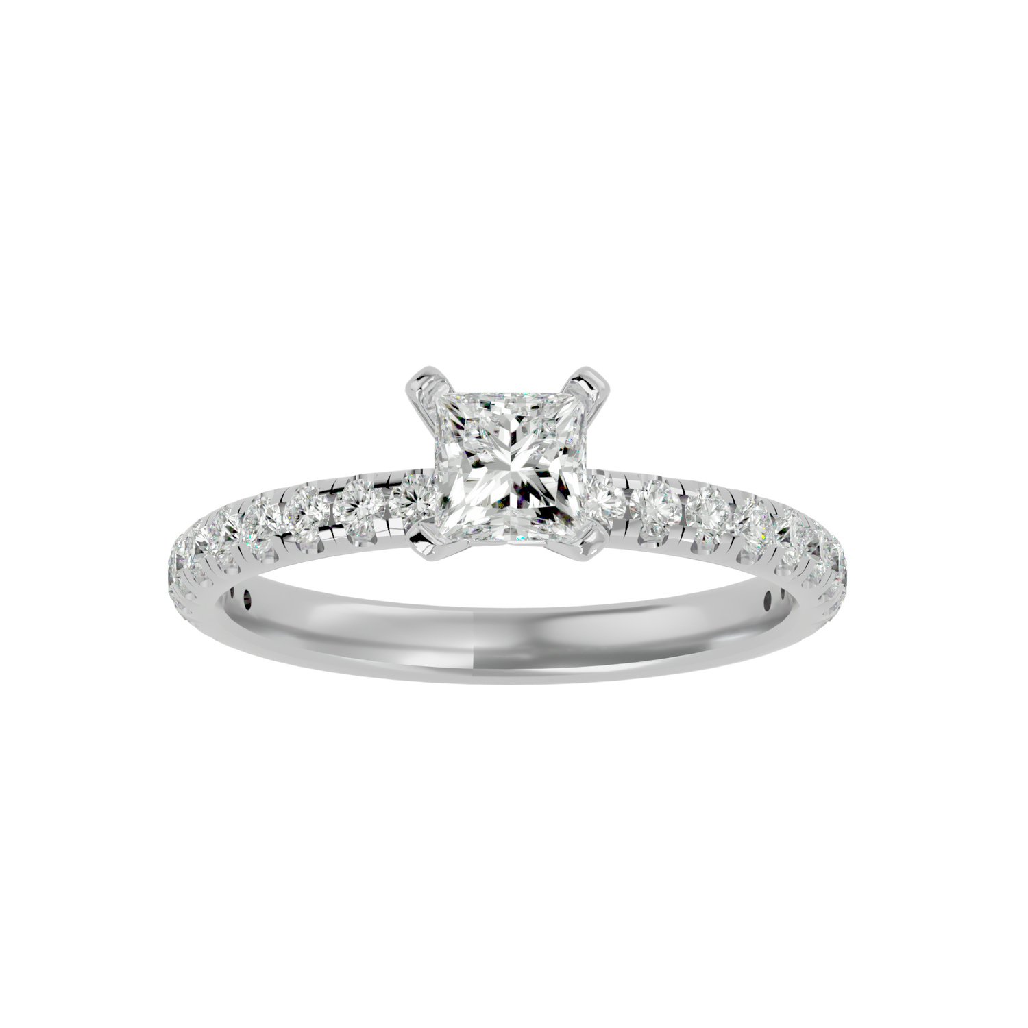 Poppy Solitaire Ring