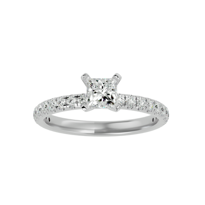 Poppy Solitaire Ring
