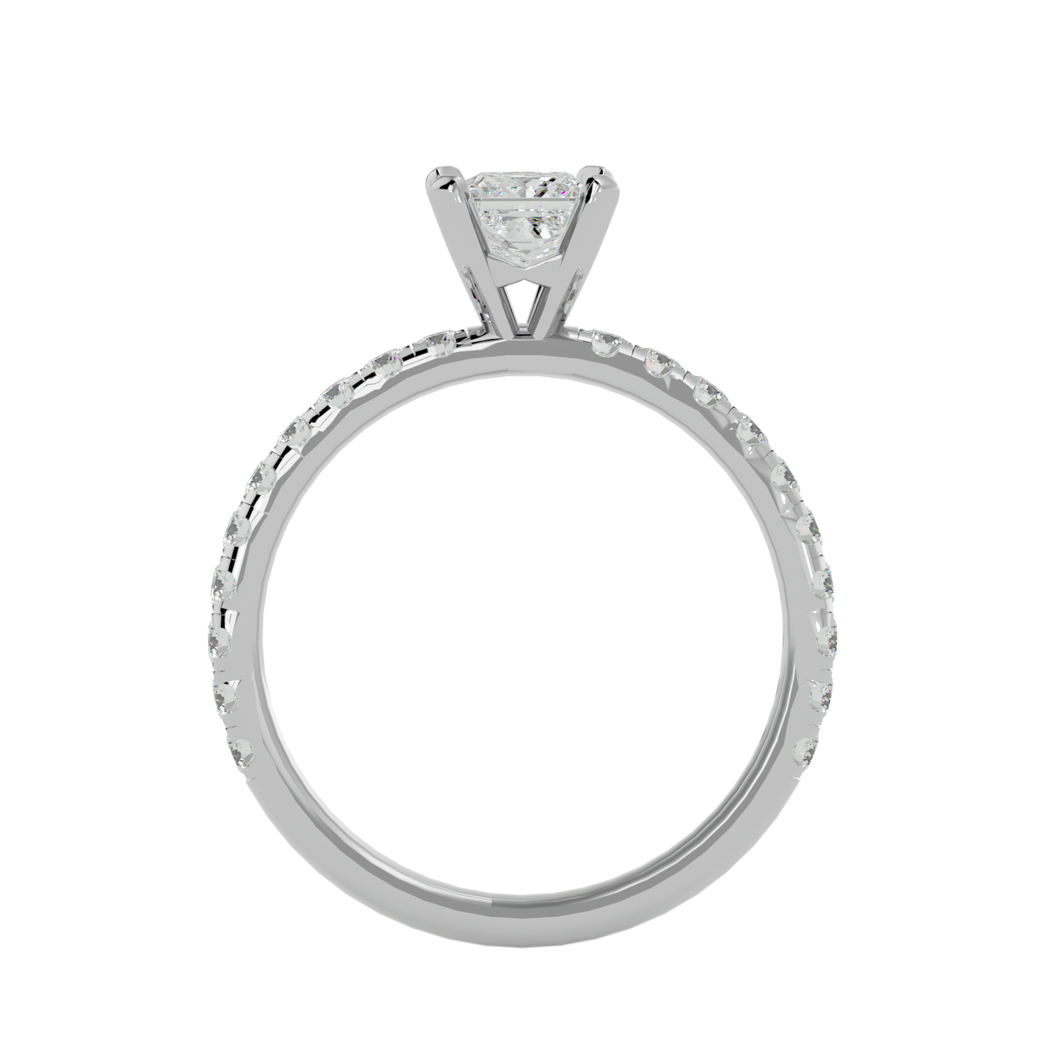 Poppy Solitaire Ring