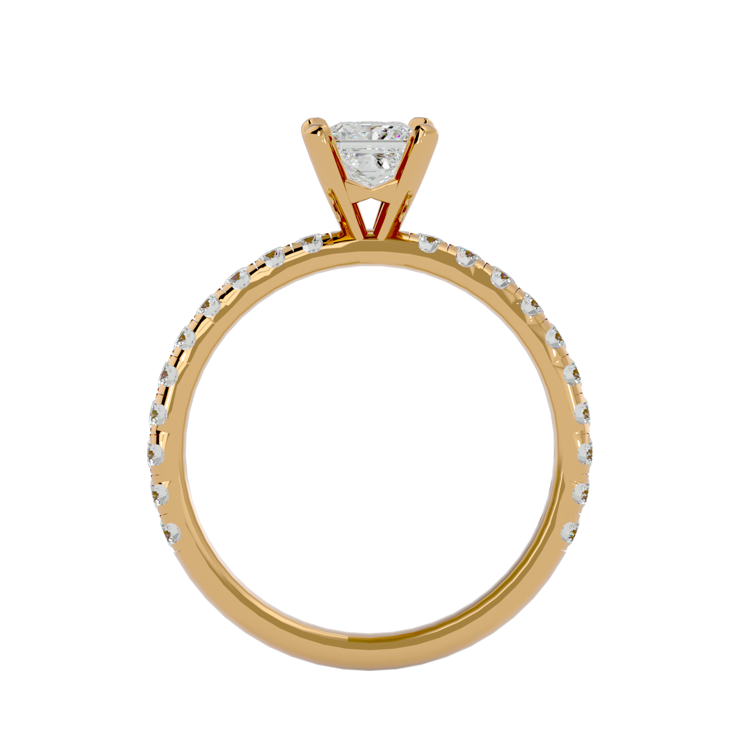 Poppy Solitaire Ring