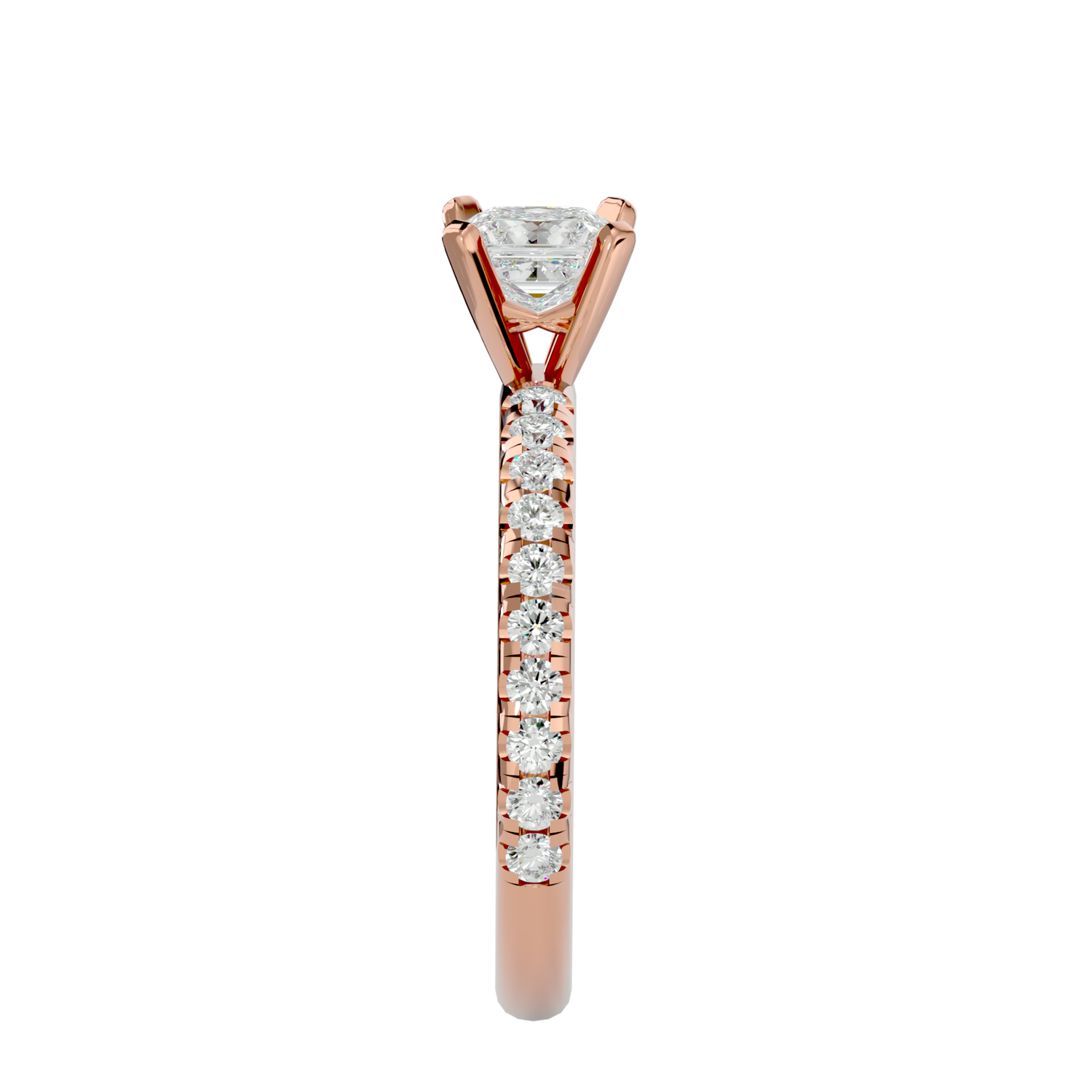 Poppy Solitaire Ring