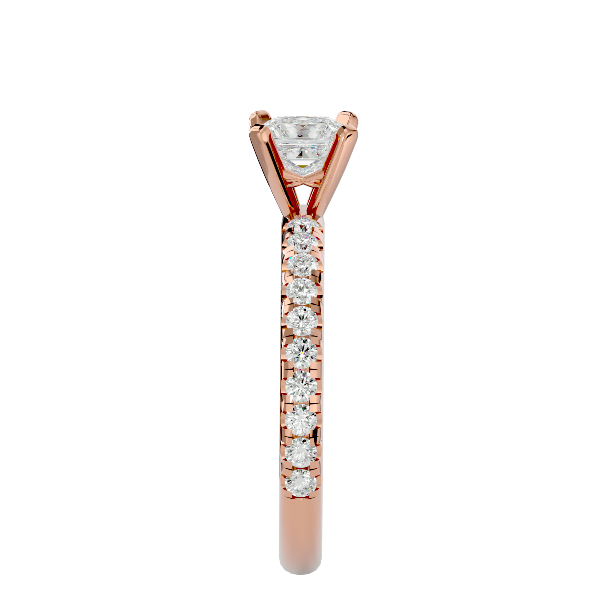 Poppy Solitaire Ring