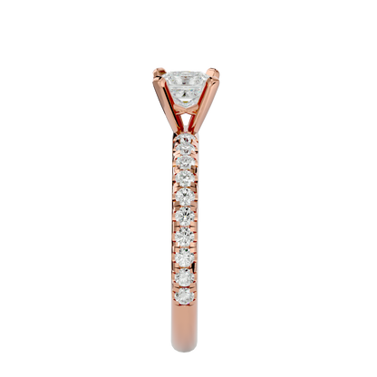Poppy Solitaire Ring