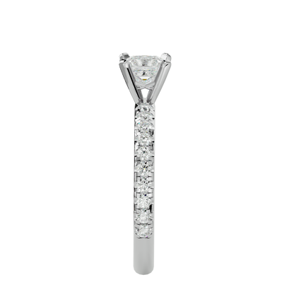 Poppy Solitaire Ring