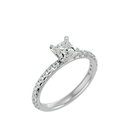 Poppy Solitaire Ring
