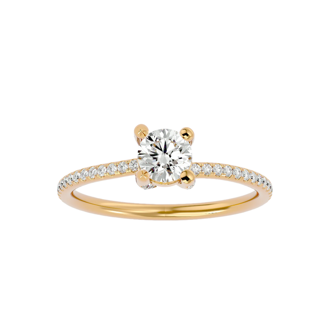 Cosmia Solitaire Ring