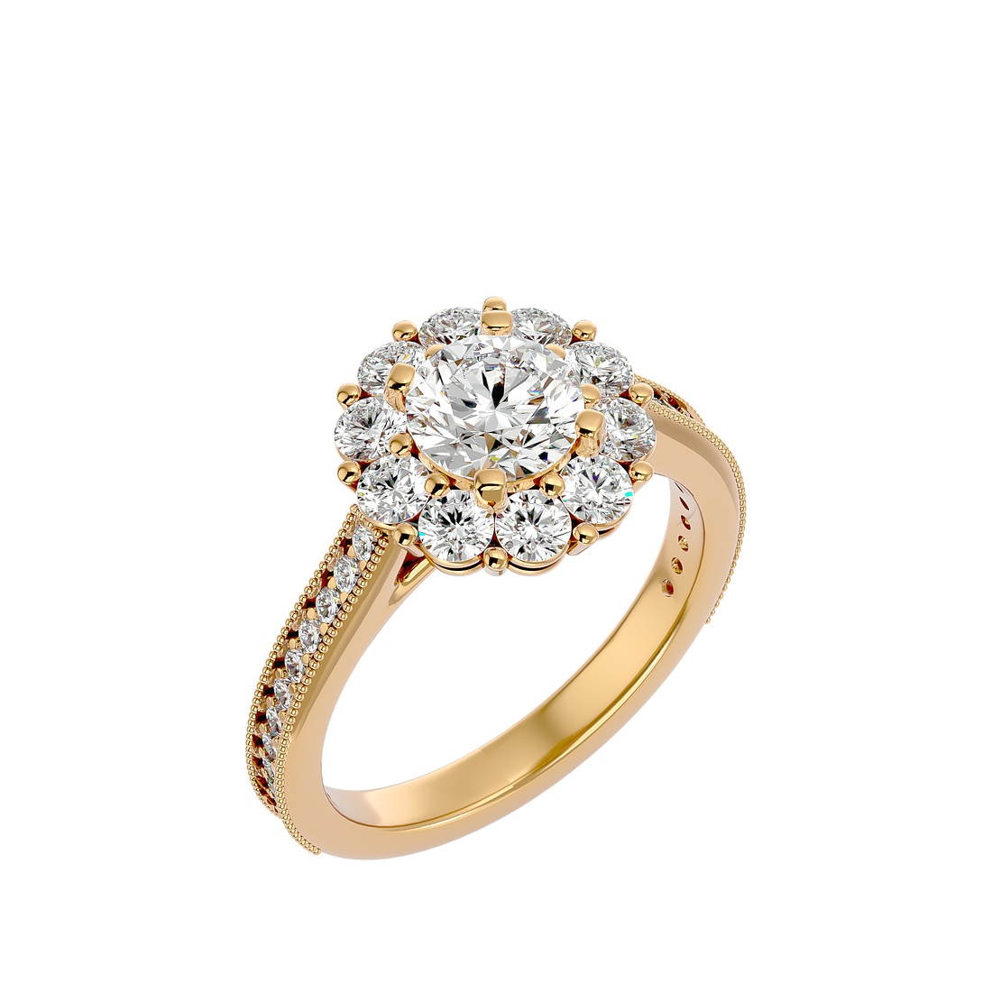 Celesta Halo Ring
