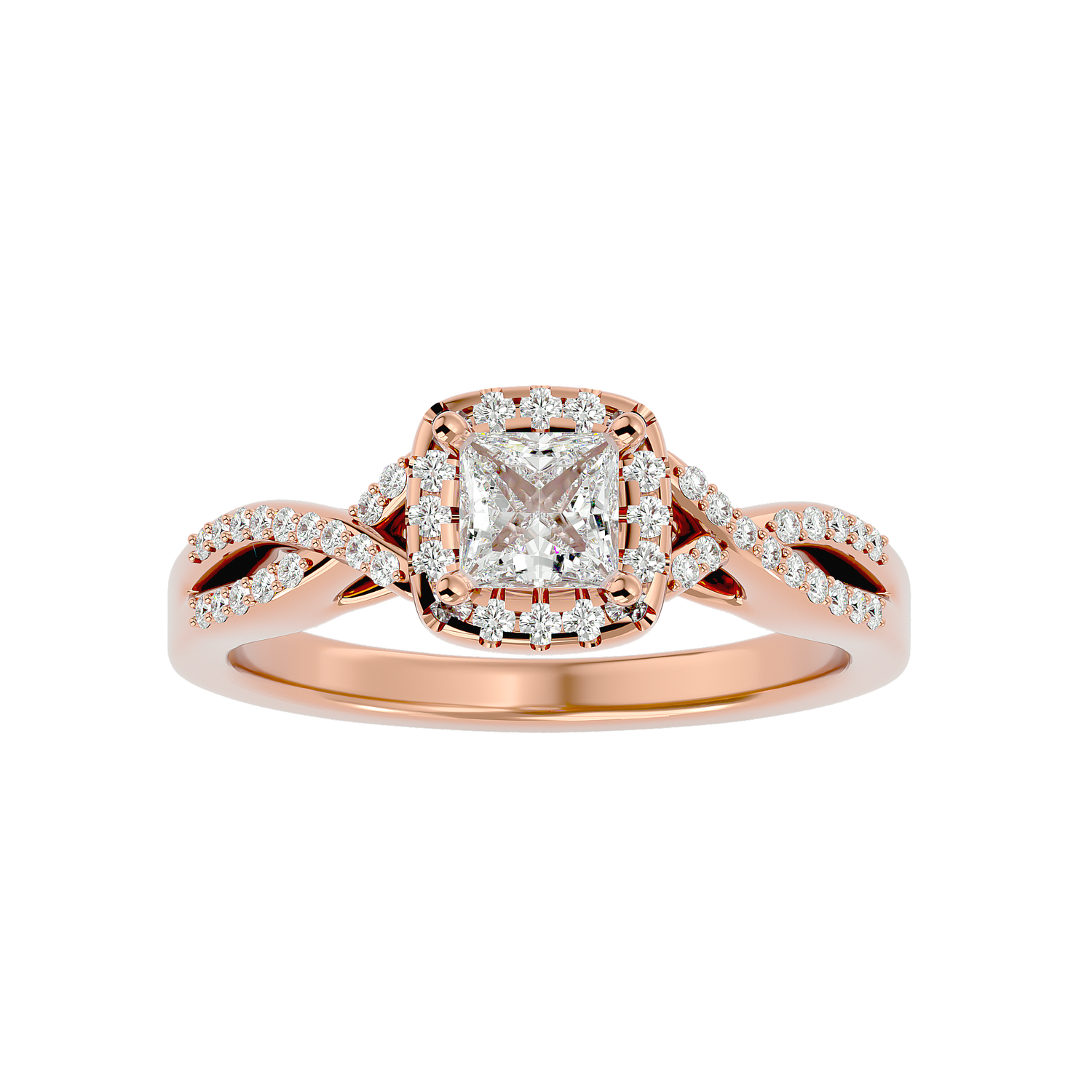 Brooklynn Halo Ring