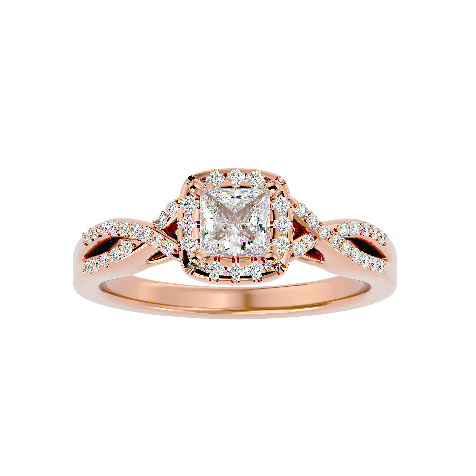 Brooklynn Halo Ring