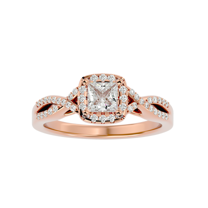 Brooklynn Halo Ring