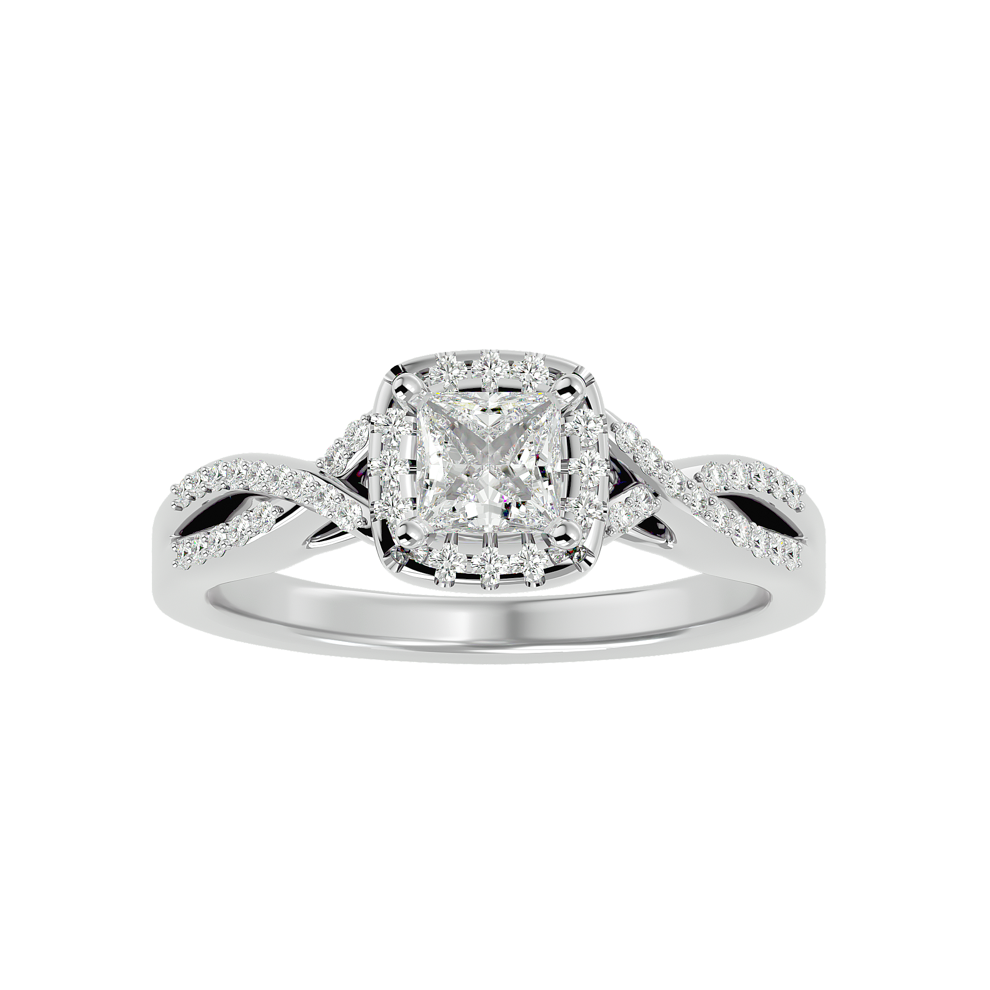Brooklynn Halo Ring