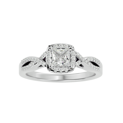 Brooklynn Halo Ring