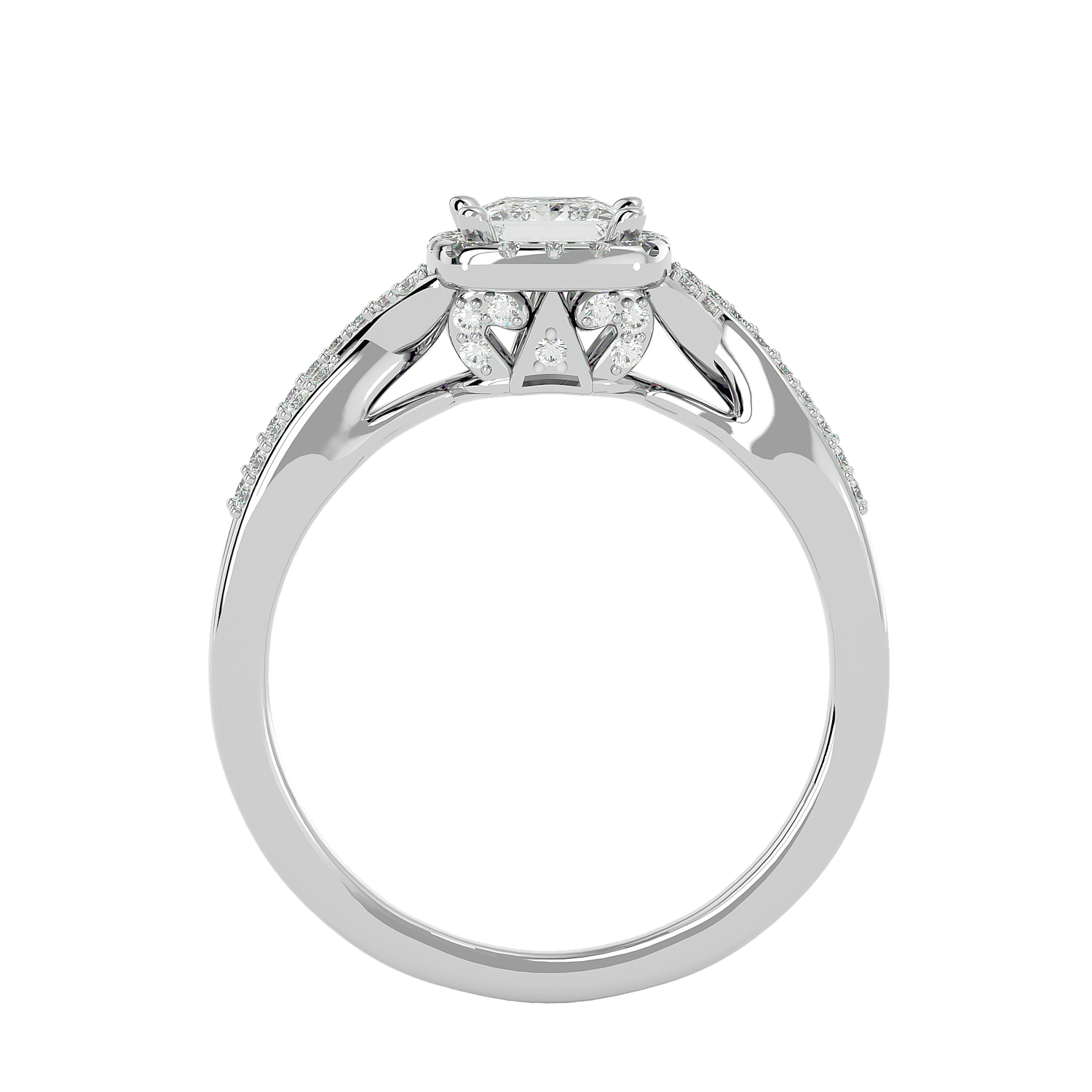 Brooklynn Halo Ring