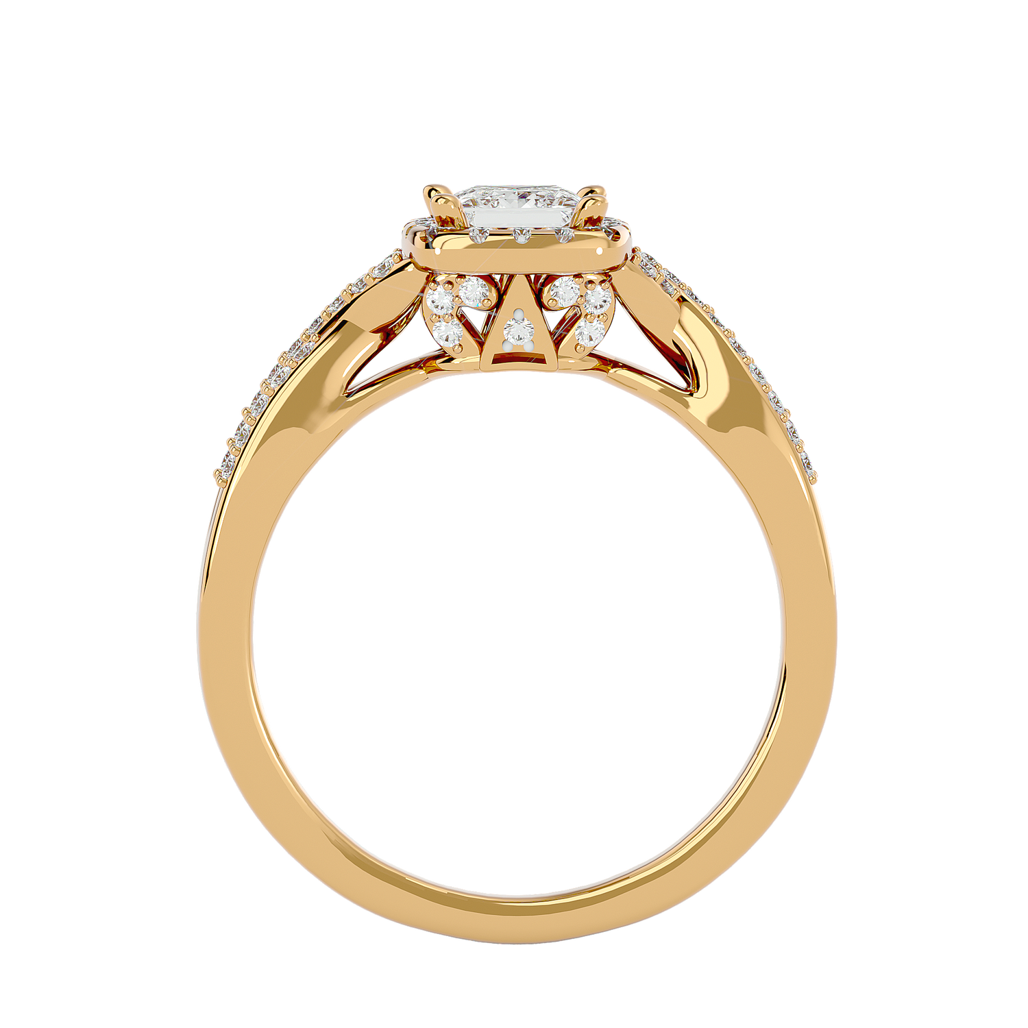 Brooklynn Halo Ring