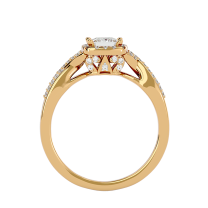 Brooklynn Halo Ring
