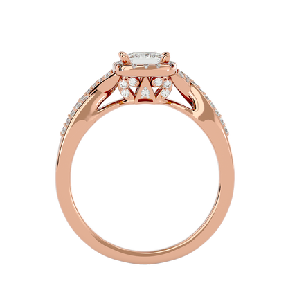 Brooklynn Halo Ring