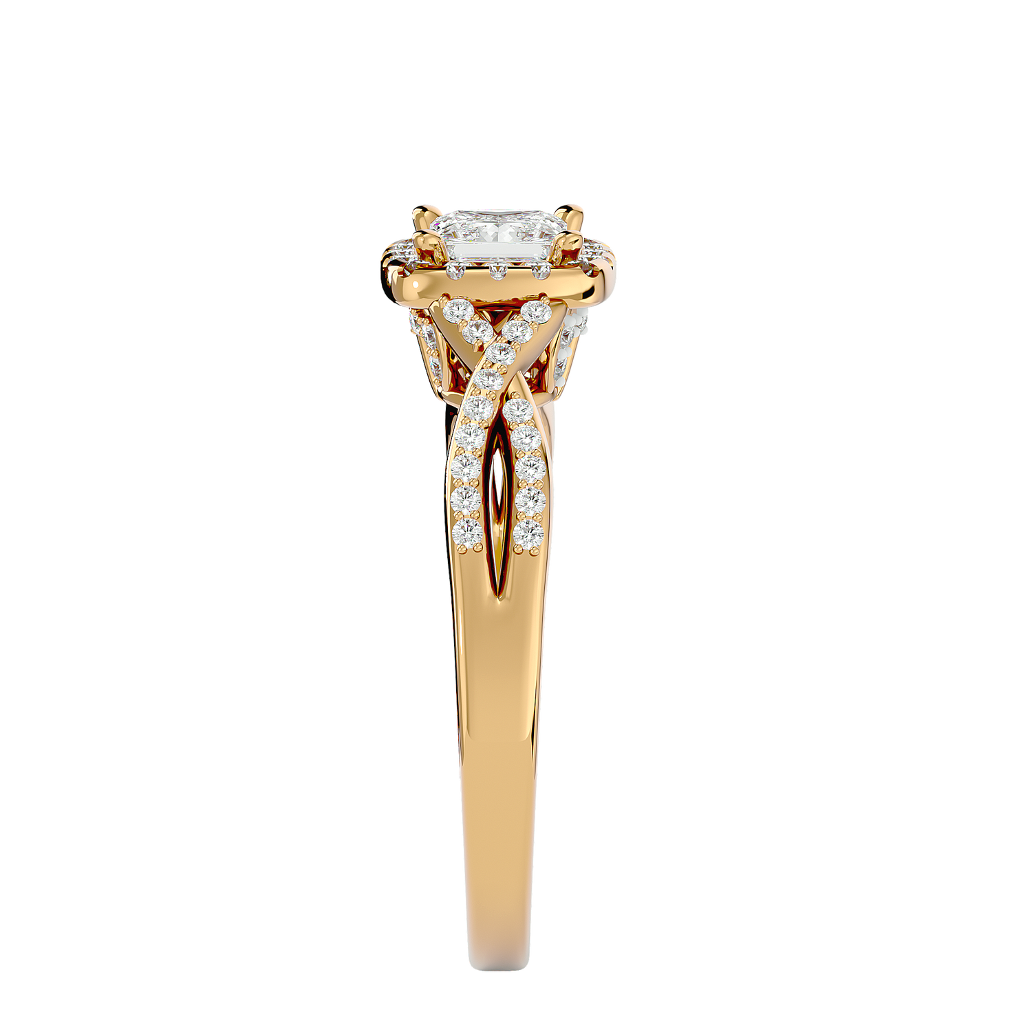Brooklynn Halo Ring