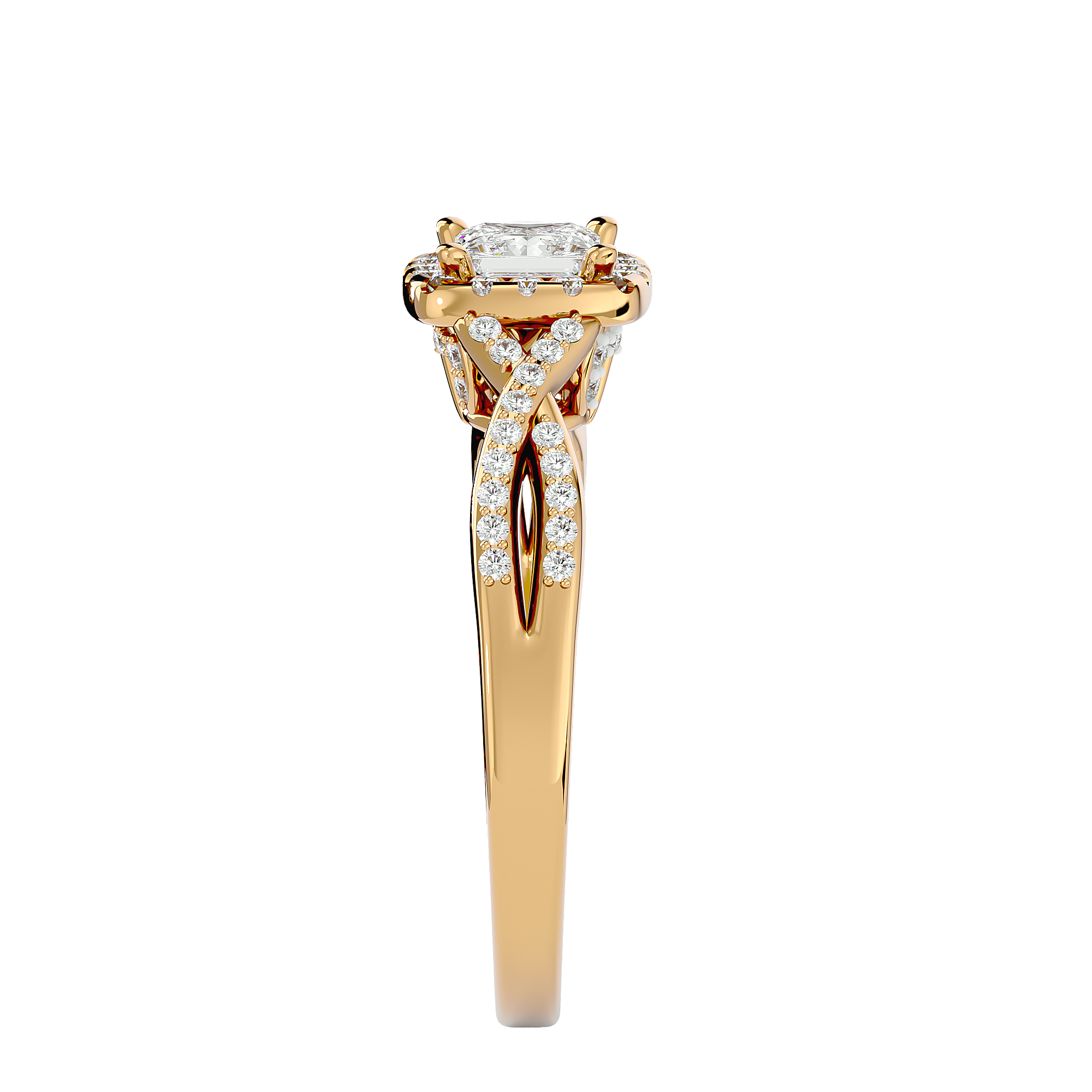 Brooklynn Halo Ring