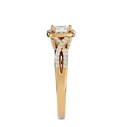 Brooklynn Halo Ring