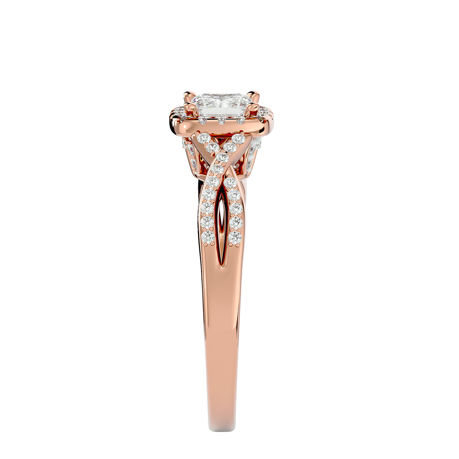 Brooklynn Halo Ring