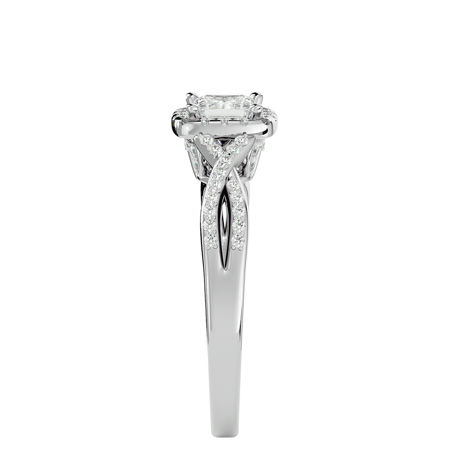 Brooklynn Halo Ring