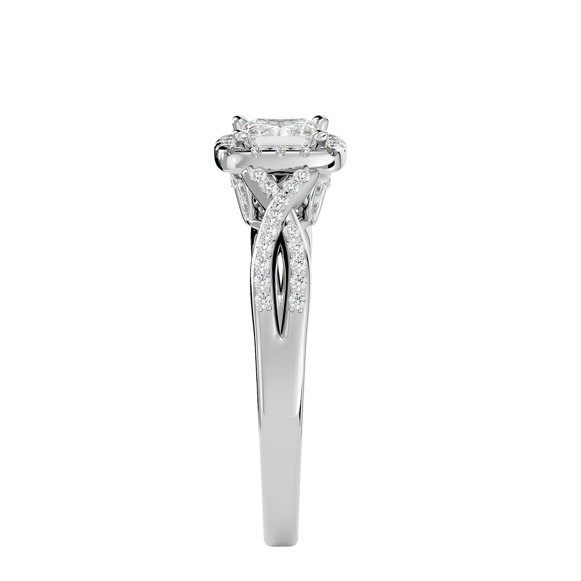 Brooklynn Halo Ring
