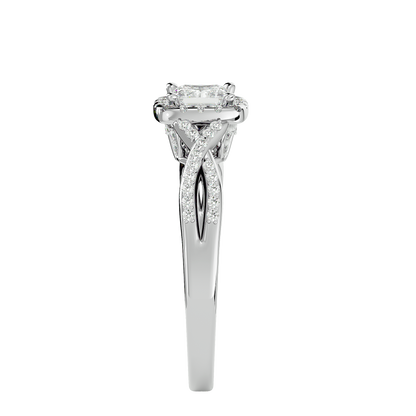 Brooklynn Halo Ring