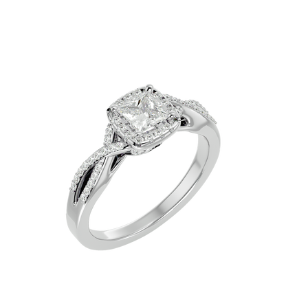 Brooklynn Halo Ring