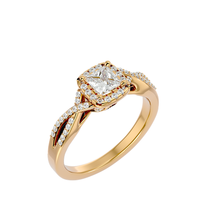Brooklynn Halo Ring
