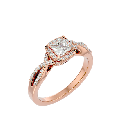 Brooklynn Halo Ring