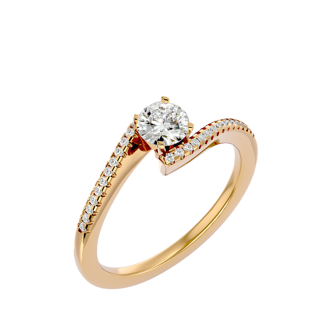 Harmony Solitaire Ring