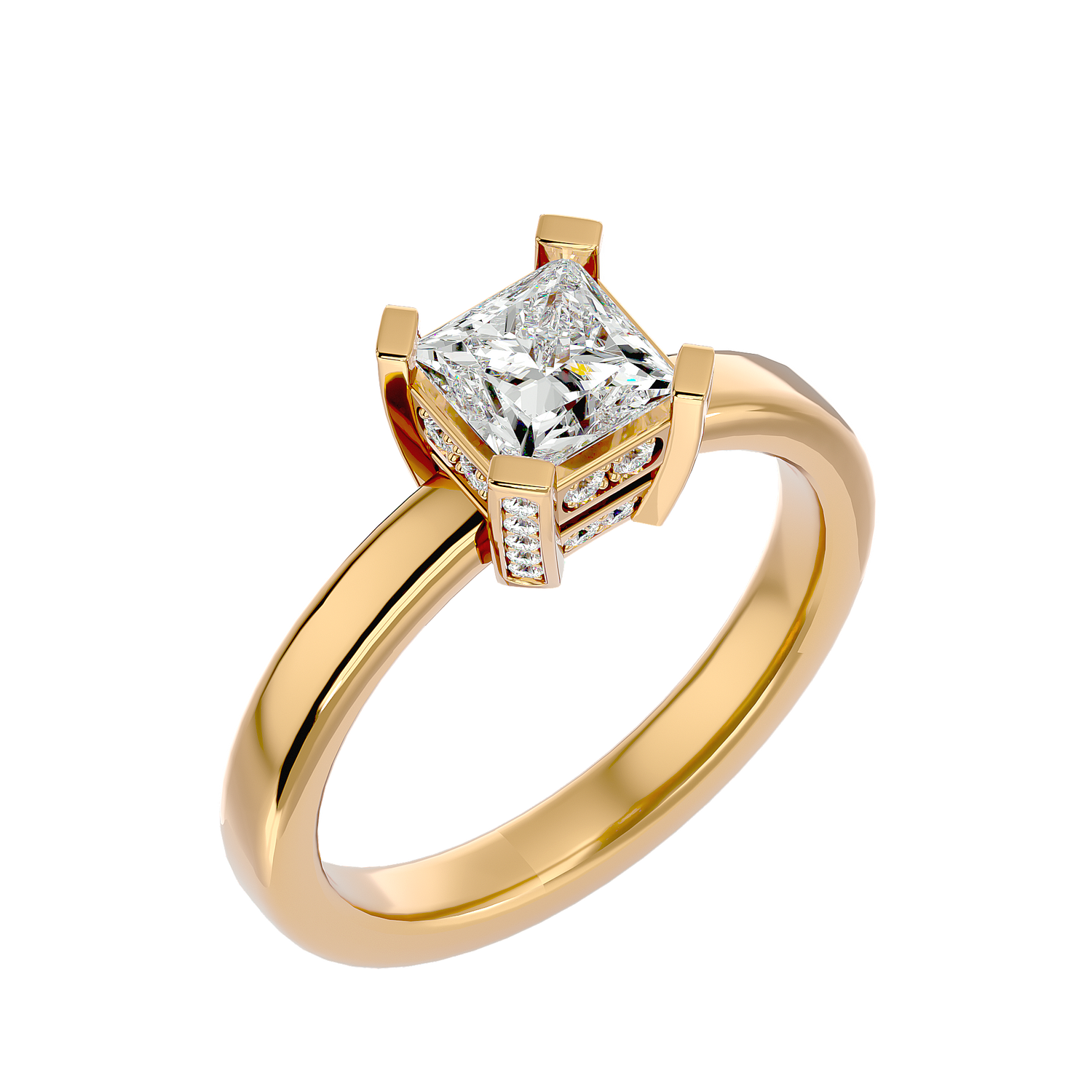 Zaniah Solitaire Ring