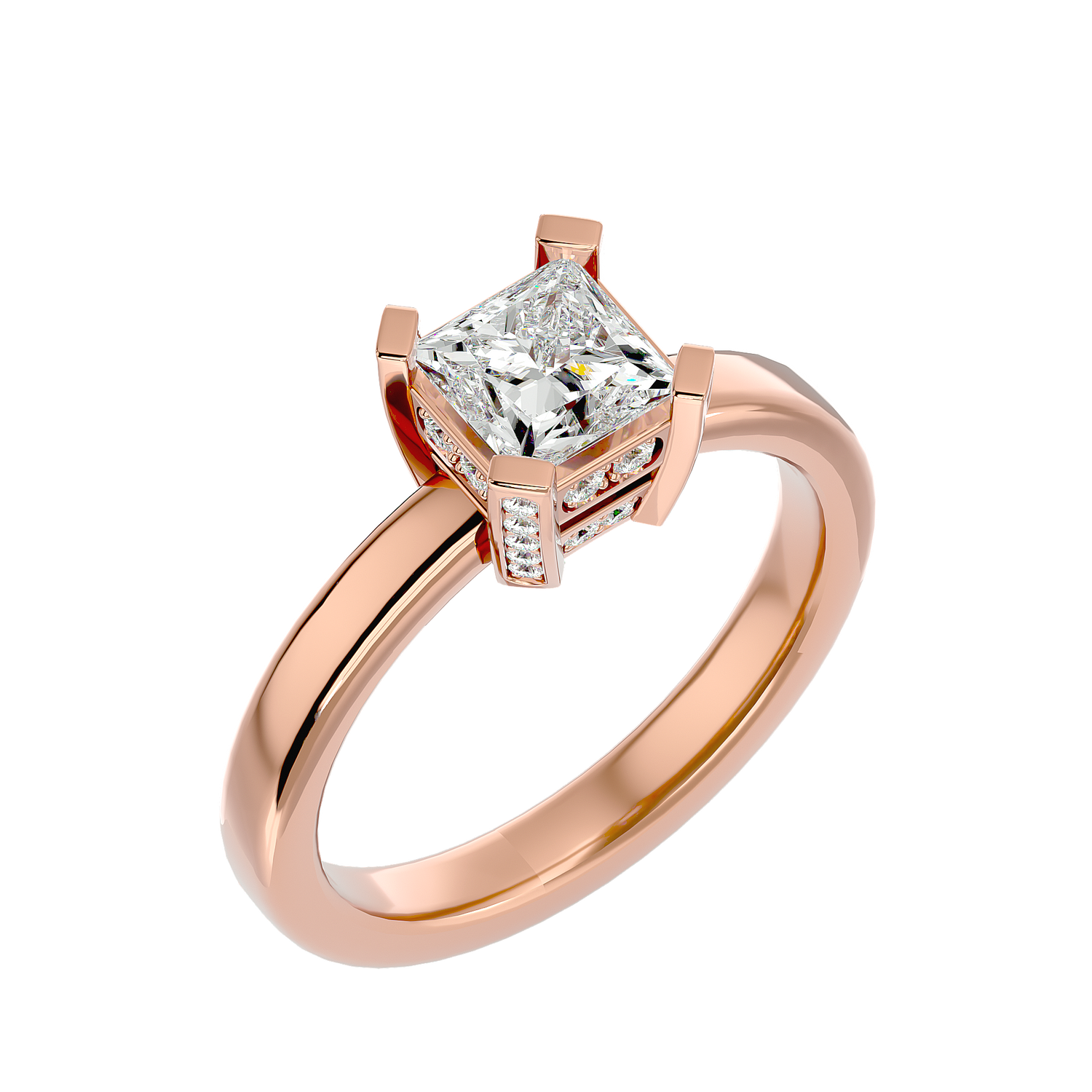 Zaniah Solitaire Ring
