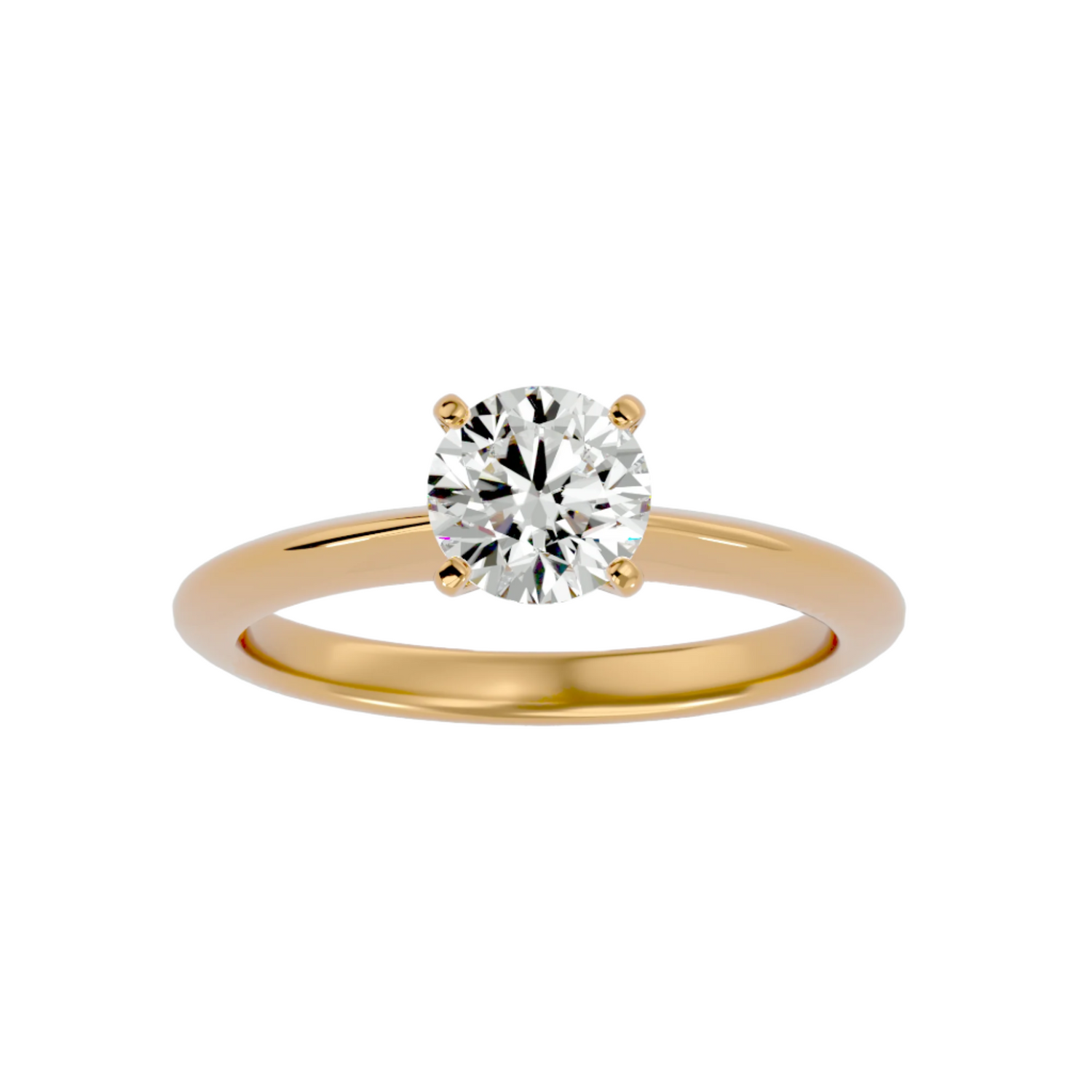 Zephyr Solitaire Ring