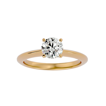 Zephyr Solitaire Ring