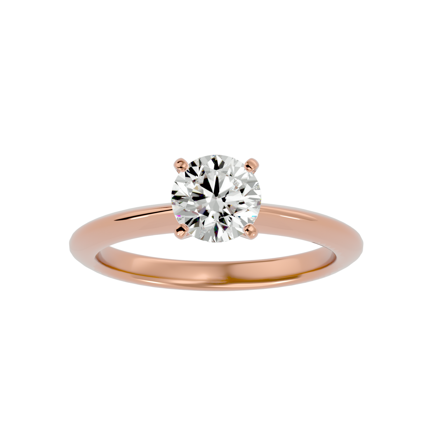 Zephyr Solitaire Ring