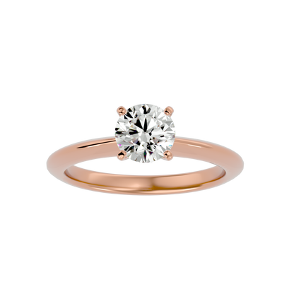 Zephyr Solitaire Ring